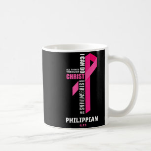 Taza De Café Puedo hacer todas las cosas por medio de Cristo Cá
