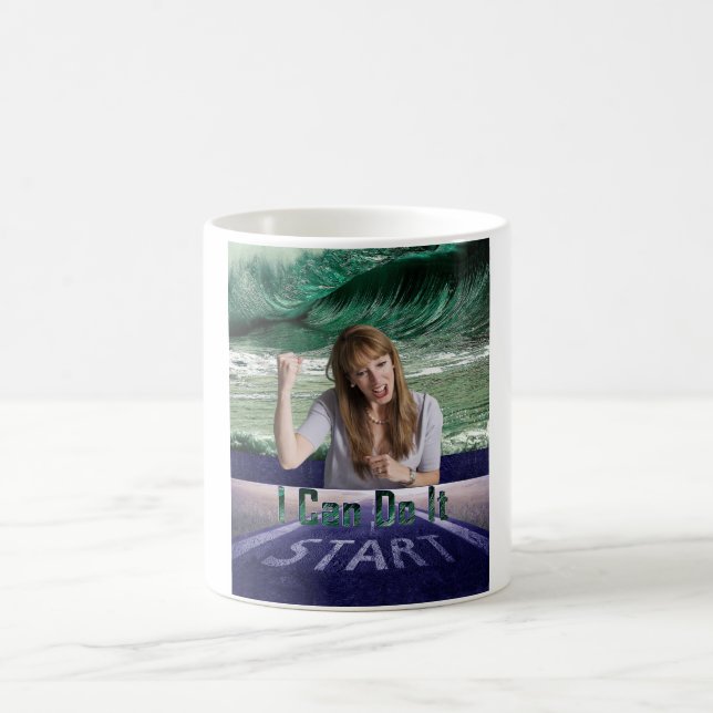 Taza De Café Puedo Hacerlo Mug (Centro)