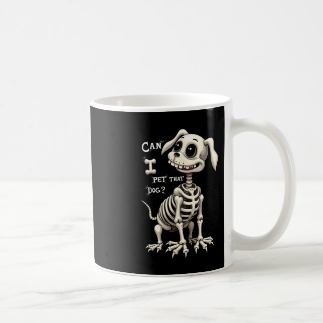 Taza De Café ¿Puedo Mascota esos regalos de Halloween con esque (Derecha)