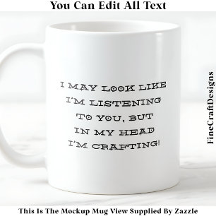 Taza De Café Puedo Parecer Que Estoy Escuchando La Novedad 048