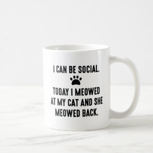 Taza De Café Puedo Ser Social