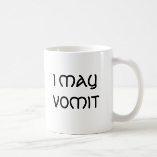 TAZA DE CAFÉ PUEDO VOMITAR