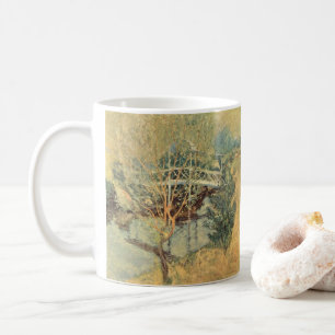 Taza De Café Puente Blanco de Twachtman, Impresionismo Antiguo