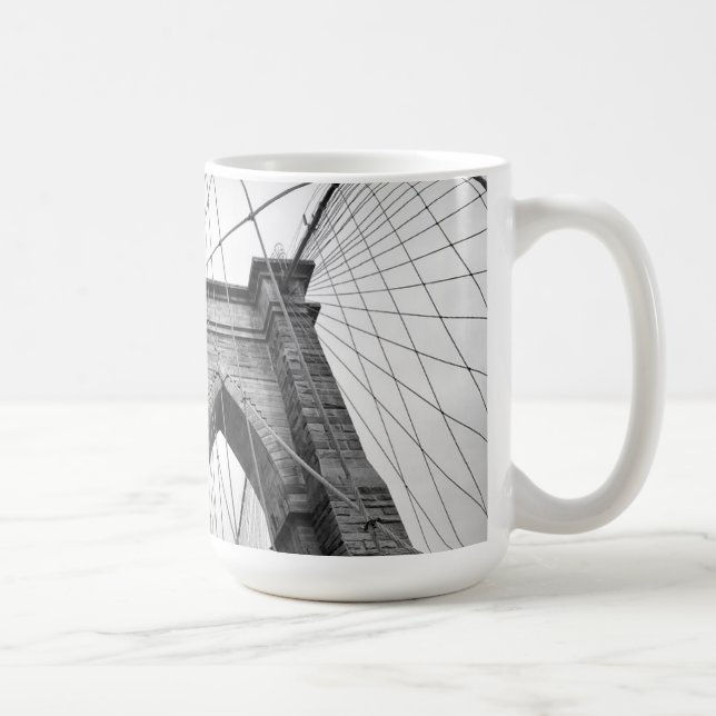 Taza De Café Puente Brooklyn de Nueva York (Derecha)