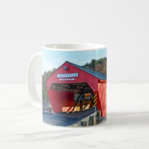Taza De Café Puente cubierto de Taftsville, Condado de Windsor,