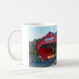 Taza De Café Puente cubierto de Taftsville, Condado de Windsor,