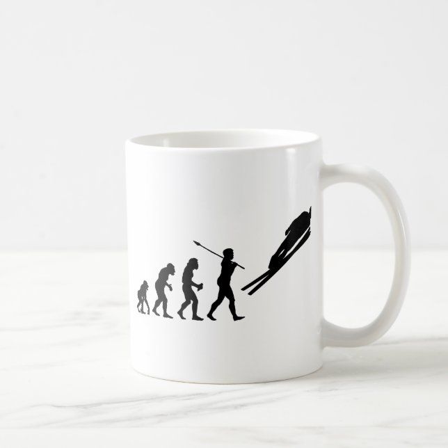 Taza De Café Puente de esquí (Derecha)