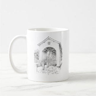 Taza De Café Puente de Gilkey con la leyenda (derecha)