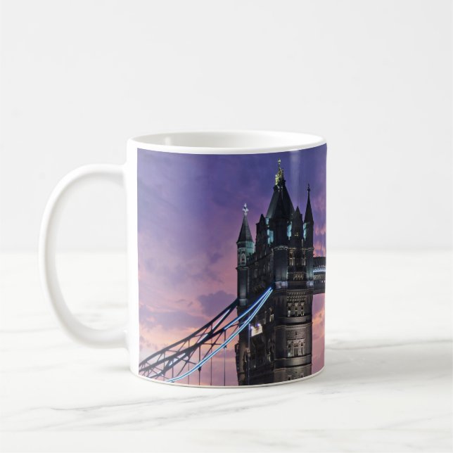 Taza De Café Puente de Londres personalizado (Izquierda)