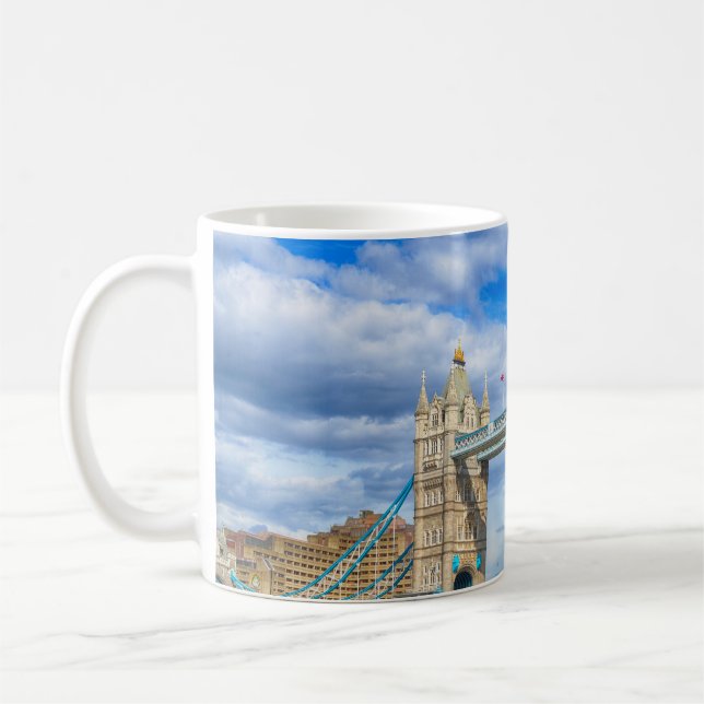 Taza De Café Puente de Londres Personalizado (Izquierda)