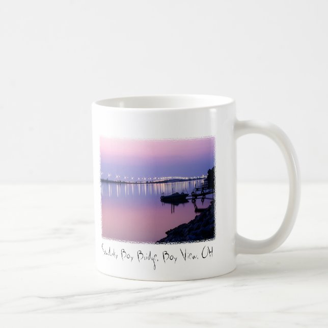 Taza De Café Puente del monumento de Thomas Edison (Derecha)