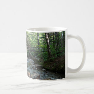 Taza De Café Puente del río Pemigewasset en New Hampshire