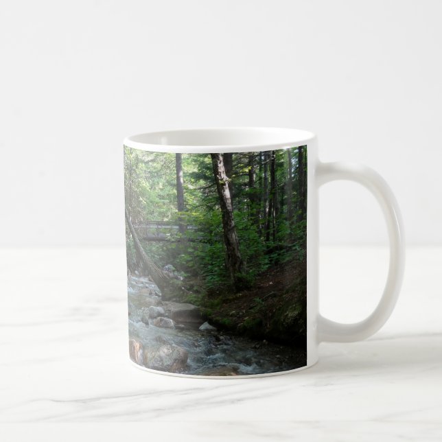 Taza De Café Puente del río Pemigewasset en Nuevo Hampshire (Derecha)