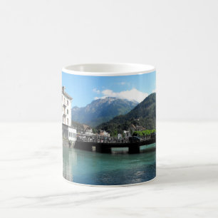 Taza De Café Puente en Interlaken en Suiza