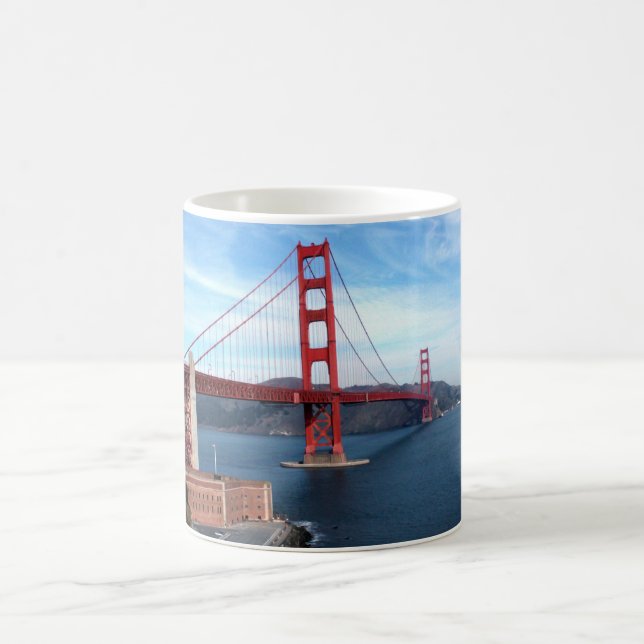 Taza De Café Puente Golden Gate (Centro)
