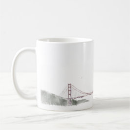 Taza De Café Puente Golden Gate de SF