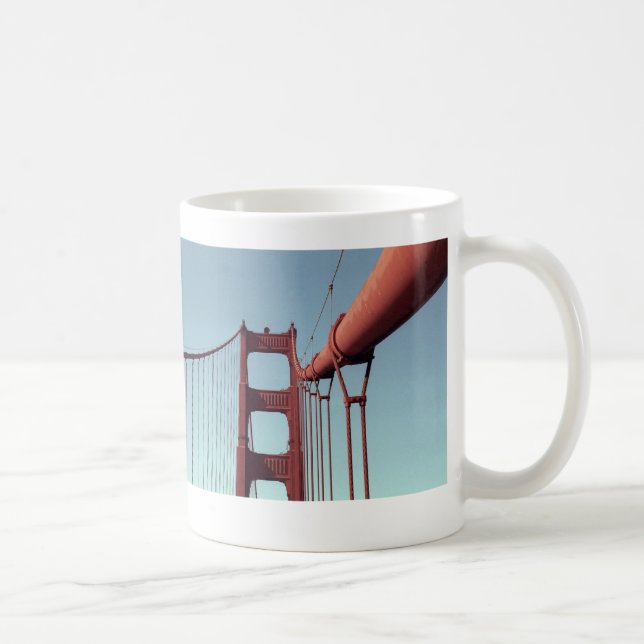 Taza De Café Puente Golden Gate, foto de San Francisco (Derecha)