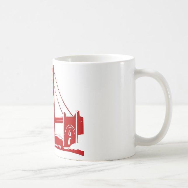 Taza De Café Puente Golden Gate - San Francisco, CA (Derecha)