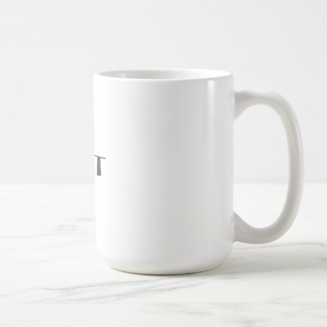 Taza De Café Puente Hell Gate: Modelo 3D: (Derecha)