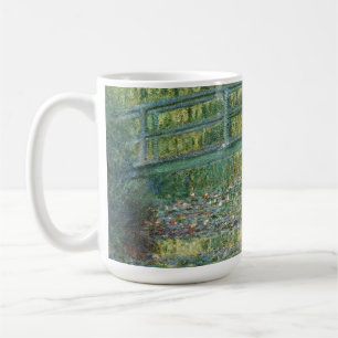Taza De Café Puente Japonés Nenúfares Arte de Claude Monet