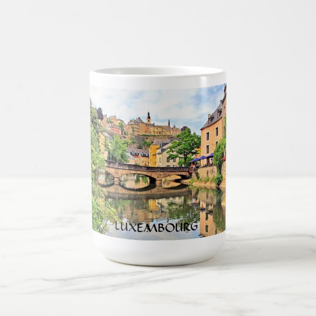 TAZA DE CAFÉ PUENTE LUXEMBURGO DE GRUND (Centro)