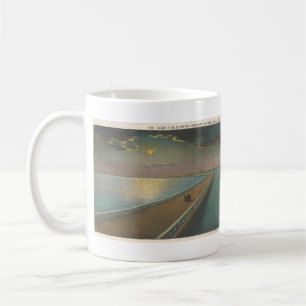 Taza De Café Puente Pass-a-Grille & Gandy de los años 1930 y 19