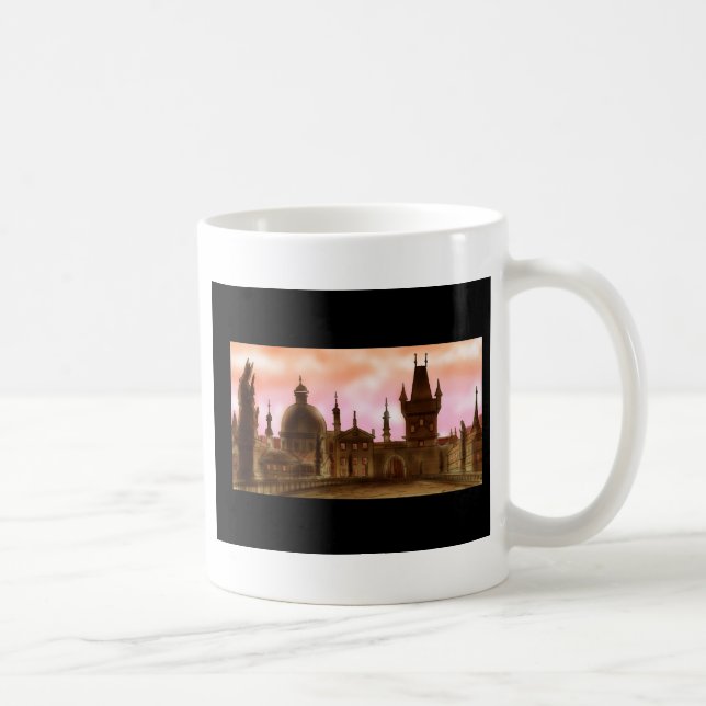 Taza De Café puente Praga de Charles (Derecha)