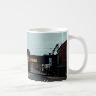 Taza De Café Puente rayado