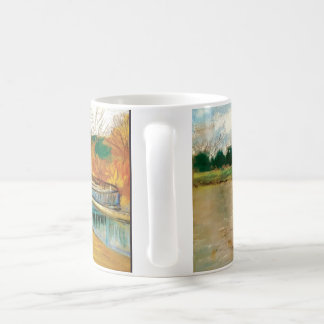 Taza De Café Puente serpentino en el Jardín Botánico de Chicago