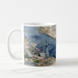 Taza De Café Puente Transportador de Middlesborough