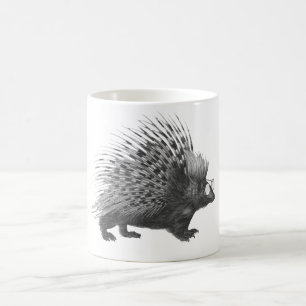Taza De Café Puerco espín Nerdy