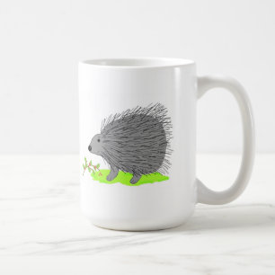 Taza De Café Puercoespín de Dibujos Animados