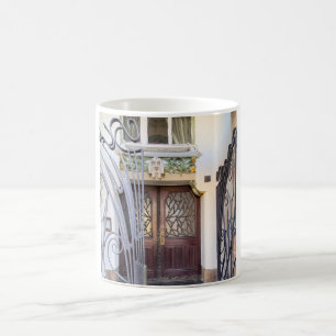 Taza De Café Puerta de Art Nouveau Praga