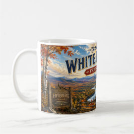 Taza De Café Puerta de entrada a las Montañas Blancas Fryeburg 