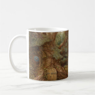 Taza De Café Puerta de Hada del Bosque