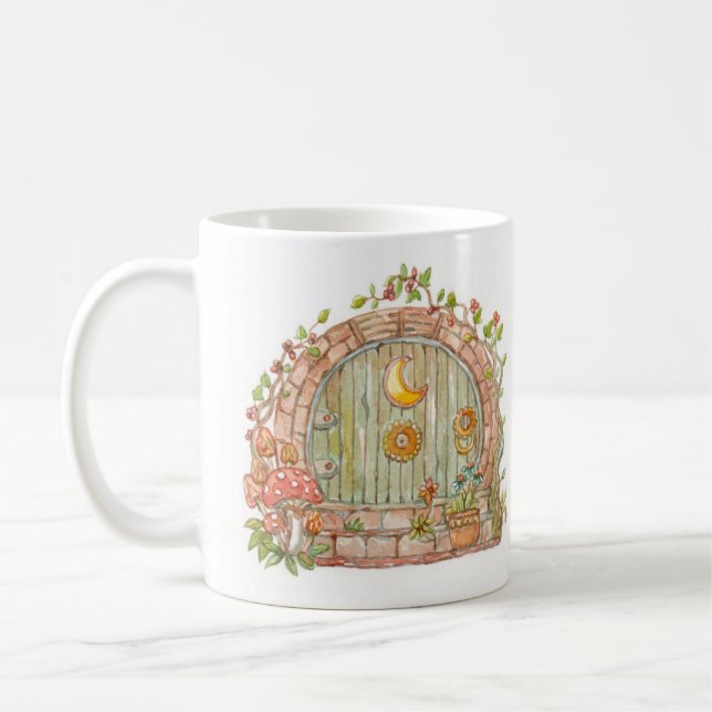 Taza De Café Puerta de hadas (Izquierda)