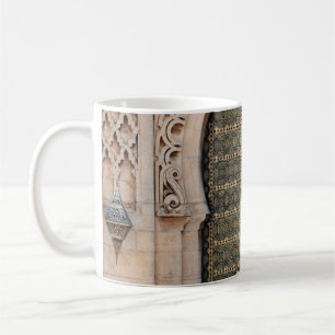 TAZA DE CAFÉ PUERTA DE MADERA GRIS