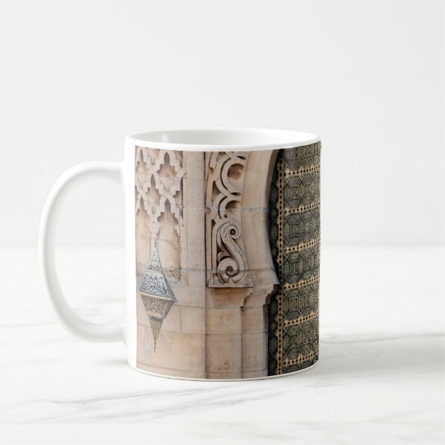 TAZA DE CAFÉ PUERTA DE MADERA GRIS (Izquierda)