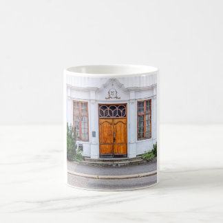 Taza De Café Puerta del Art Nouveau noruego