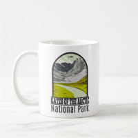 Puerta del Parque Nacional del Ártico Vintage Alas
