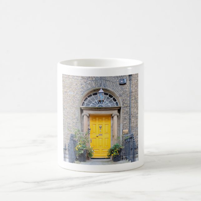 Taza De Café Puerta georgiana amarilla en Dublín (Centro)
