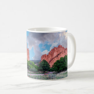 Taza De Café Puerta Norte Y Sur Roca Jardín De La Mugre De Los 