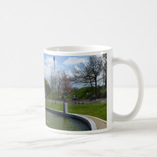 Taza De Café Puerta panorámica y fuente Naarden Mug