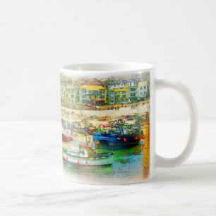 TAZA DE CAFÉ PUERTO COMO PINTURA