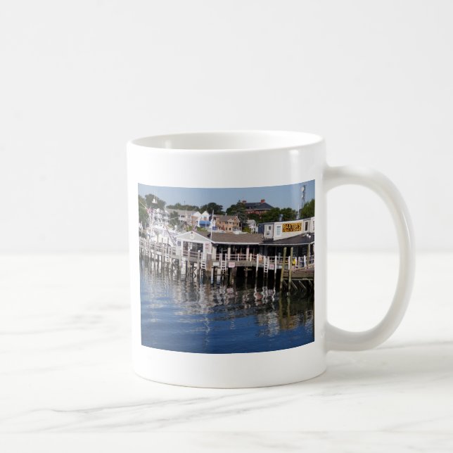 Taza De Café Puerto de Hyannis, Cape Cod (Derecha)