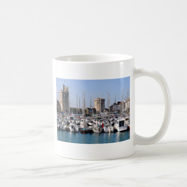 Taza De Café Puerto de La Rochelle en Francia (Derecha)