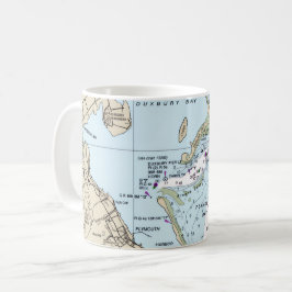 Taza De Café Puerto de Plymouth Massachusetts 
