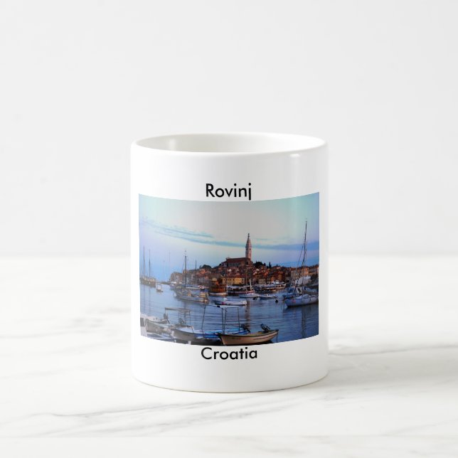 Taza De Café Puerto de Rovinj, Croacia (Centro)