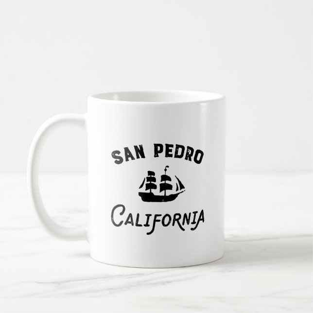 Taza De Café Puerto de San Pedro de Los Angeles (Izquierda)