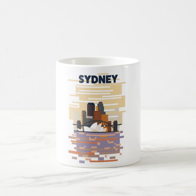 Taza De Café Puerto de Sydney (Centro)